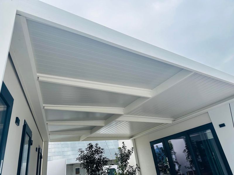 Bioklimatska pergola s fiksno pergolo