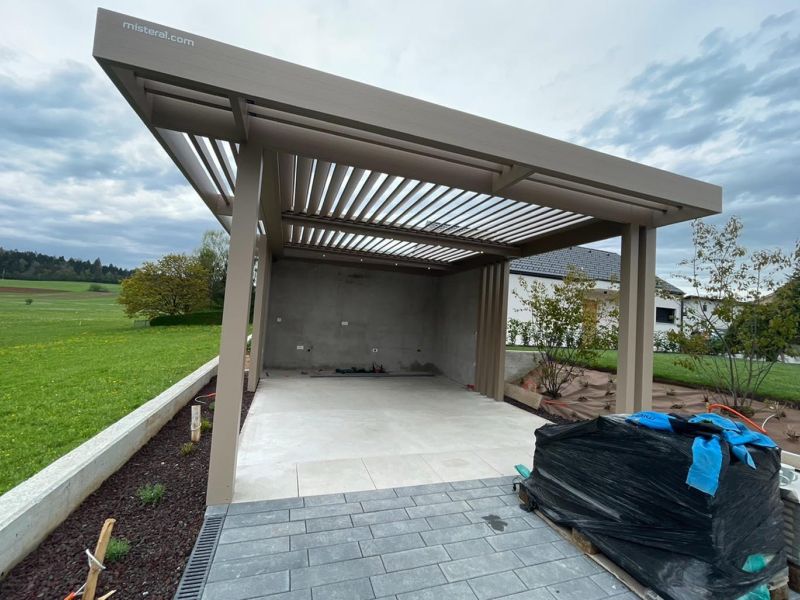 Bioklimatska pergola z atiko - Grosuplje